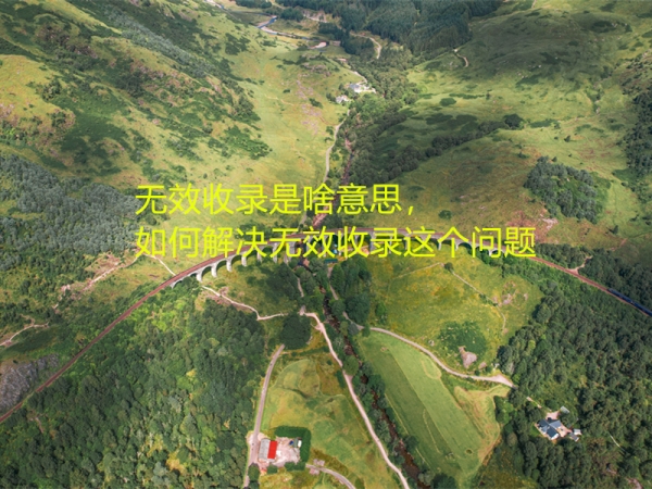 無(wú)效收錄是啥意思，如何解決無(wú)效收錄這個(gè)問(wèn)題